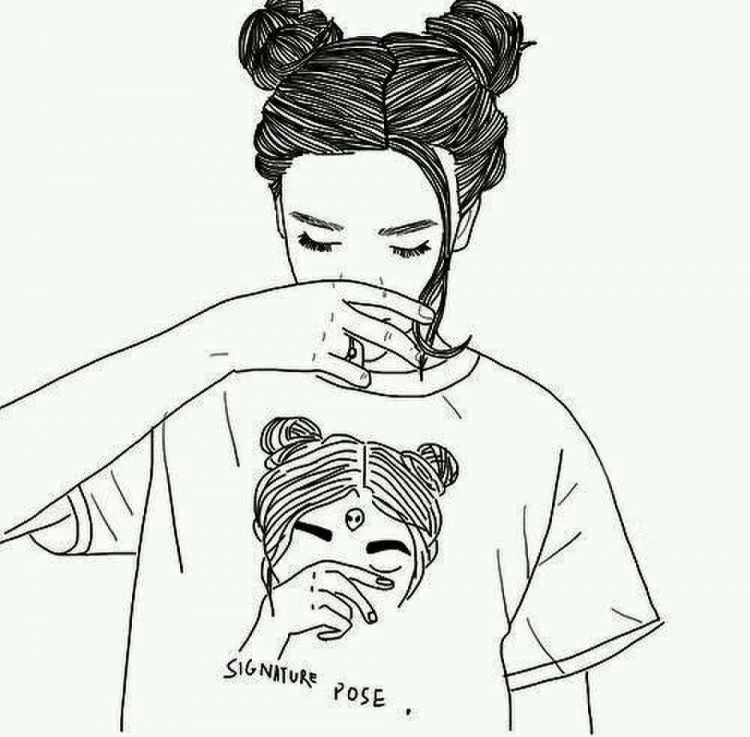 Картинки для срисовки чб для ЛД