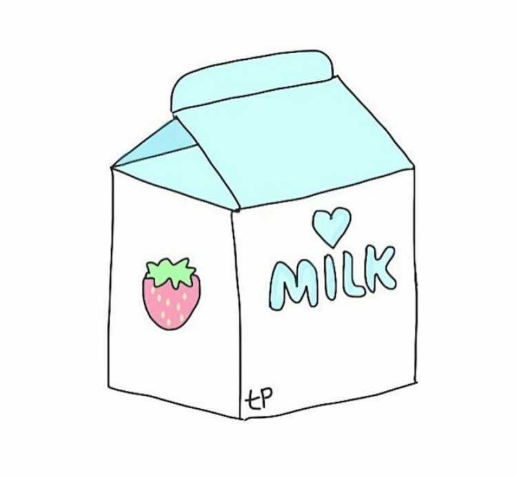 Рисунки для срисовки еда легкие