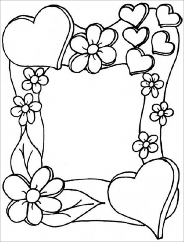 Красивые рамки карандашом