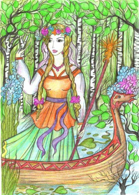 Пушкин у Лукоморья дуб зеленый раскраска