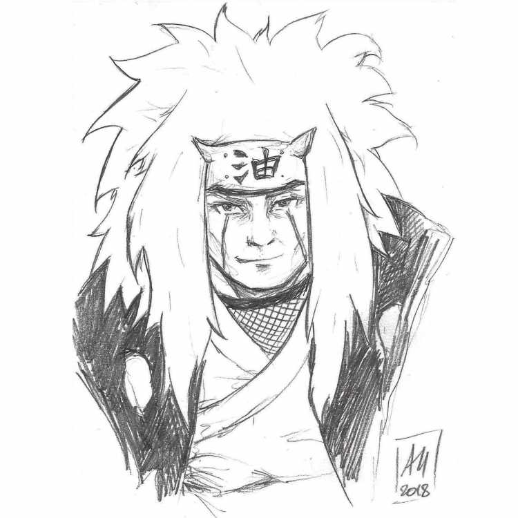 Раскраска Наруто Чиби