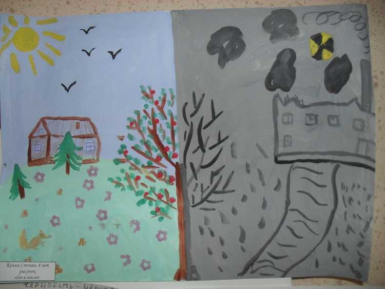 Чернобыль глазами детей