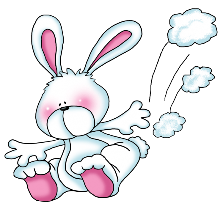 Раскраска зайчик