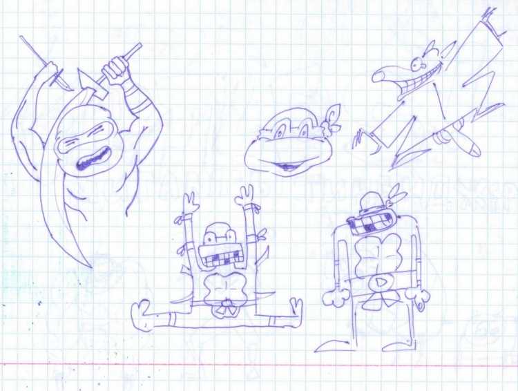 Рисунки ручкой втетради лёгкие