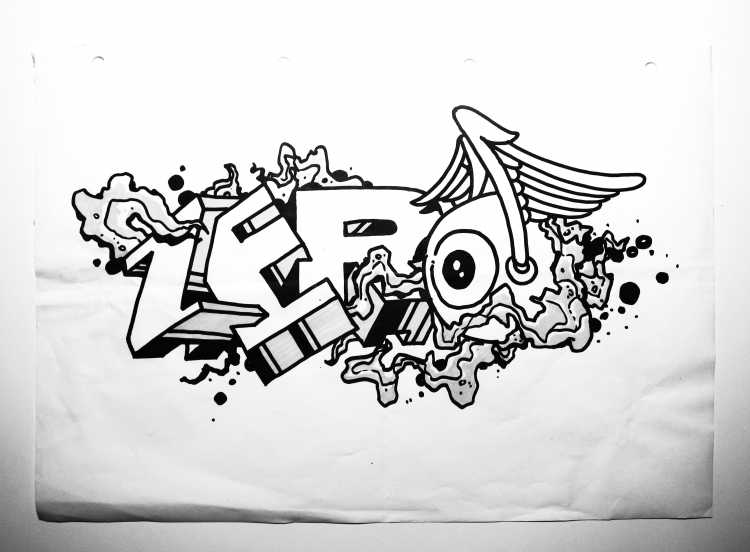 Красивые граффити эскизы