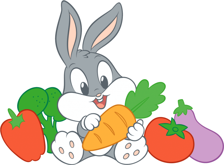 Кролик мультяшный