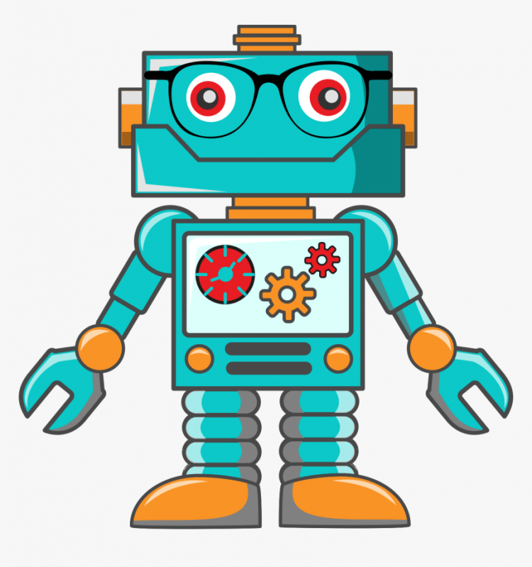 Робот для детей цветной