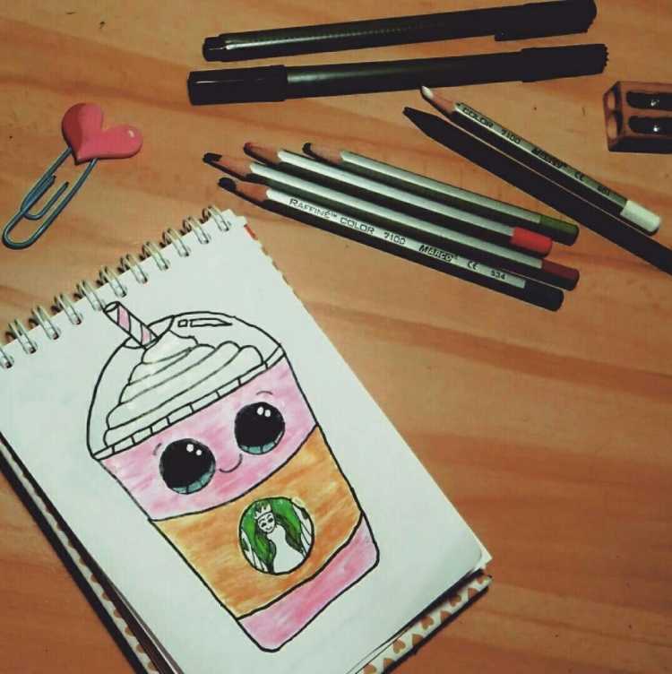 Срисовки для скетчбука легкие милые