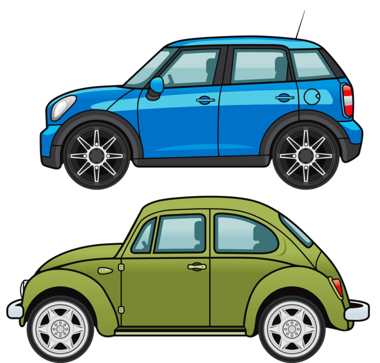 Рисование автомобиля для детей