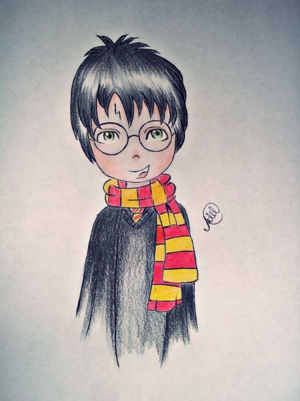Гарри Поттер рисунок