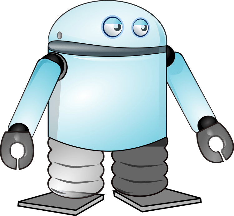 Робот мультяшный