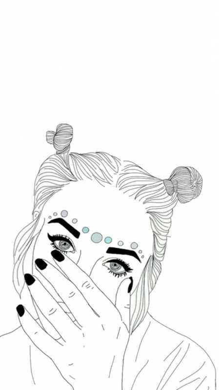 Рисунки в стиле тумблер