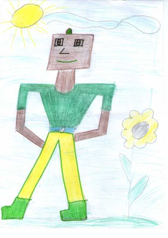 Конкурс рисование робота