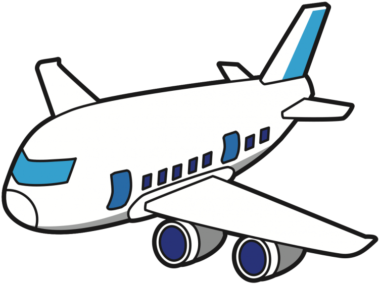 Детский самолет на прозрачном фоне