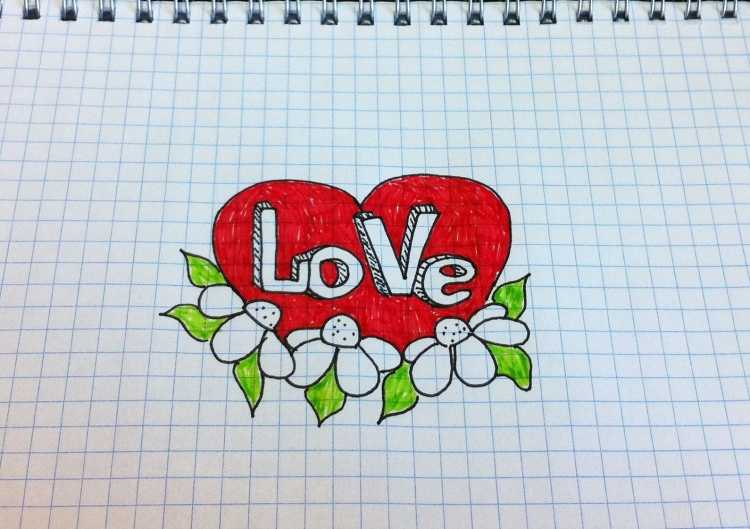 Рисунки для срисовки в тетрадь