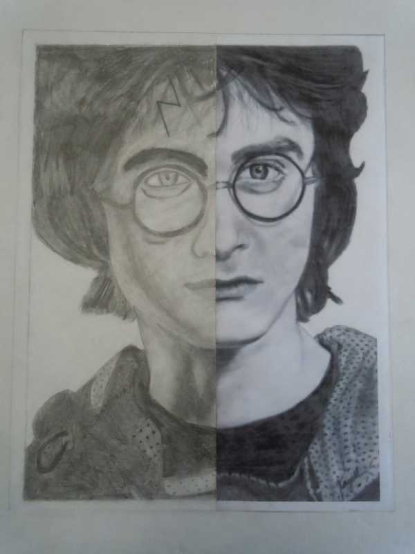 Скетчбук Гарри Поттер