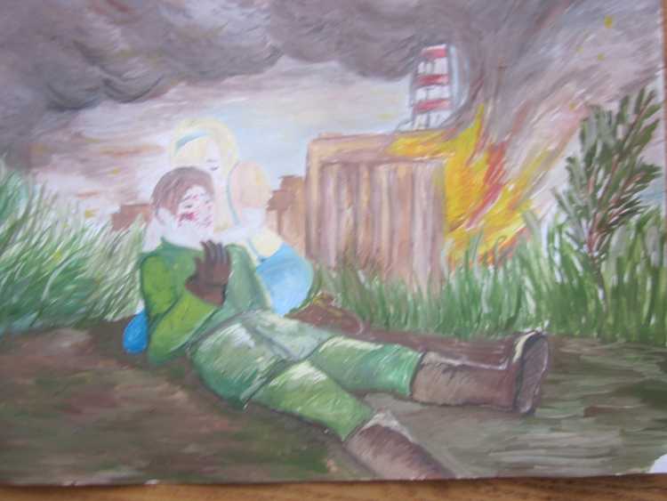 Место подвига Чернобыль