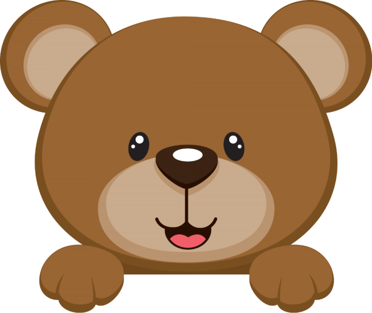 Медвежонок мультяшный