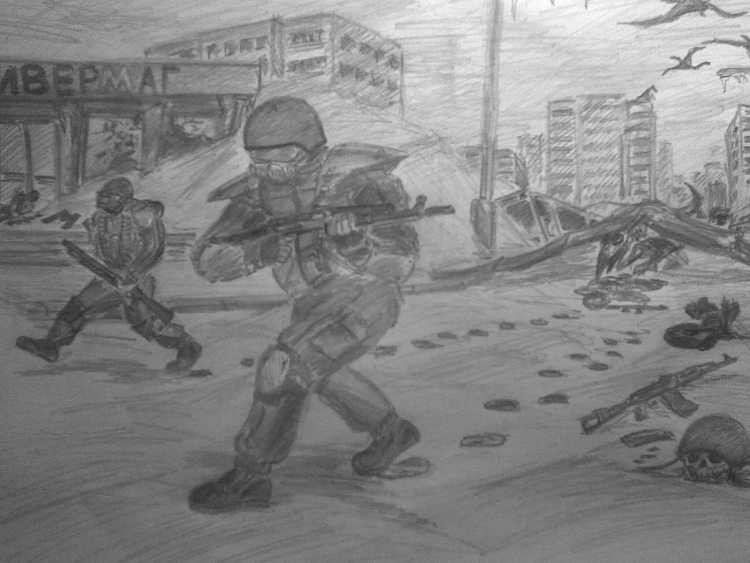 Апокалипсис рисунки карандашом