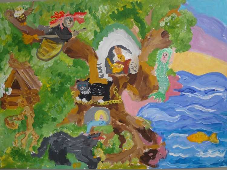 Кот ученый Лукоморье Лукоморье