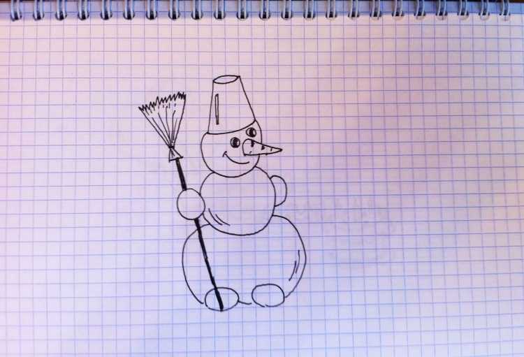 Несложные рисунки ручкой