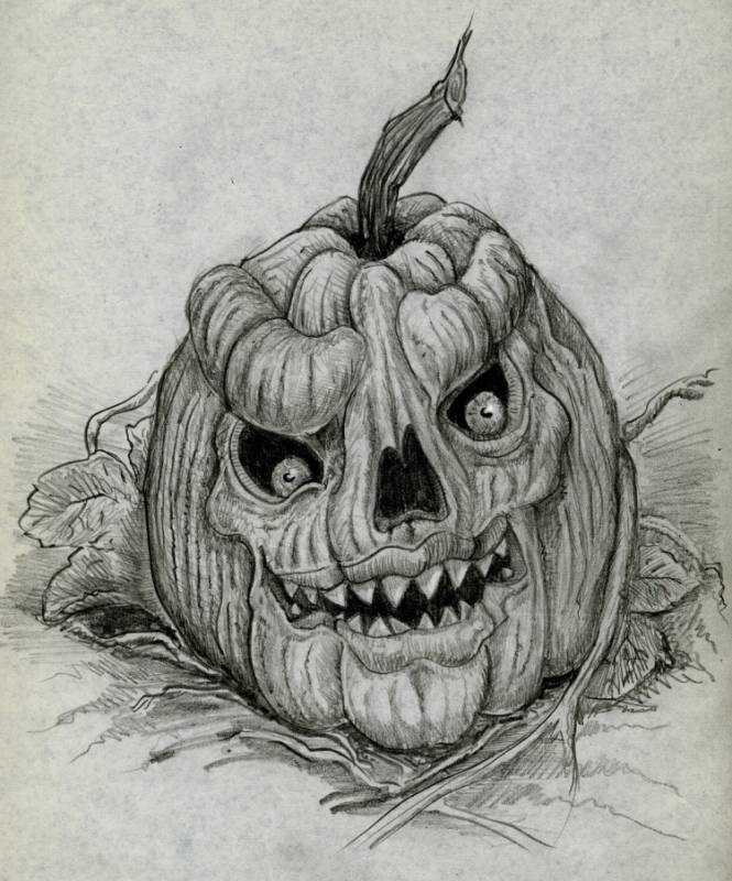 Злое лицо для срисовки