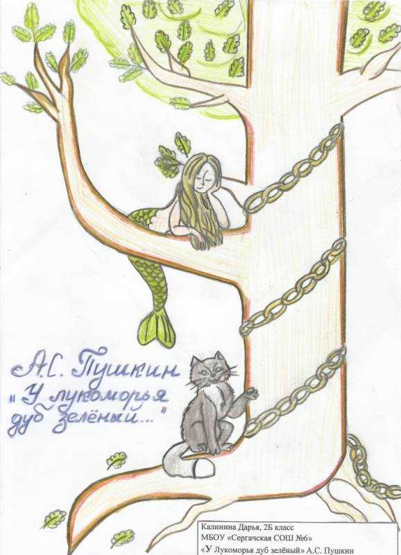 Сказки Пушкина Лукоморье