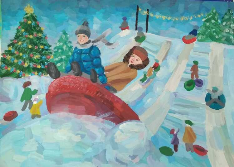 Детские рисунки фестиваль детские забавы