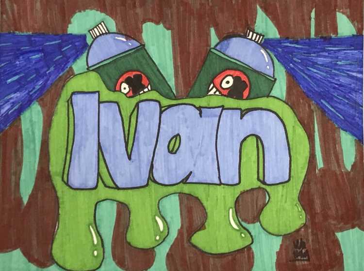 Рисунки карандашом для срисовки граффити