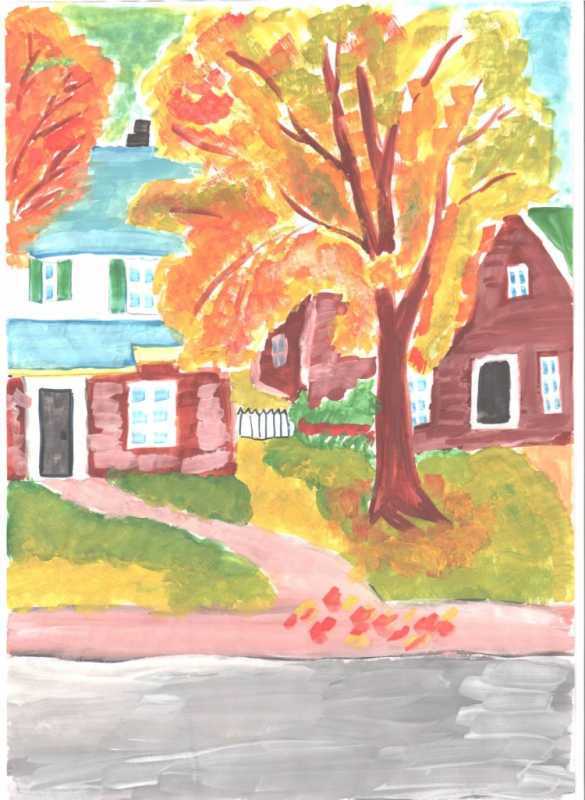 Рисунок осень