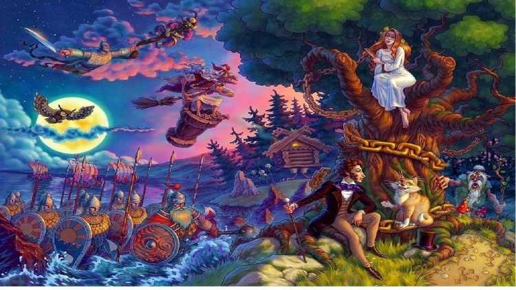 Дуб Пушкина Лукоморье