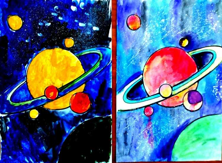 Космос в изобразительном искусстве