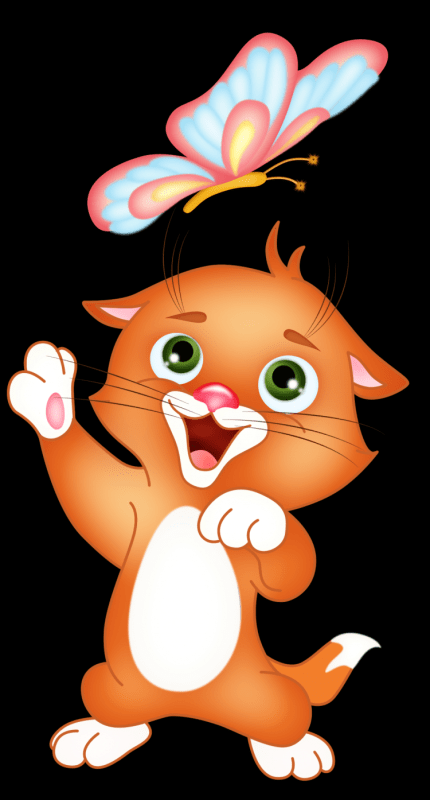 Котята мультяшные