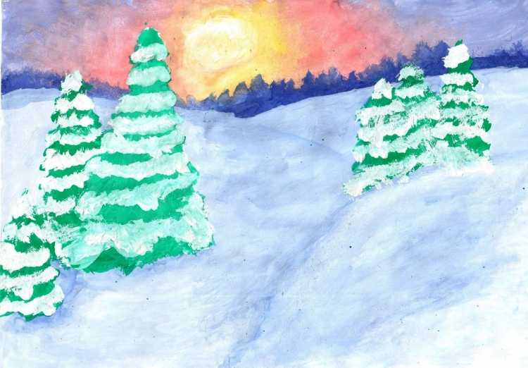 Зимняя сказка серебряное копытце