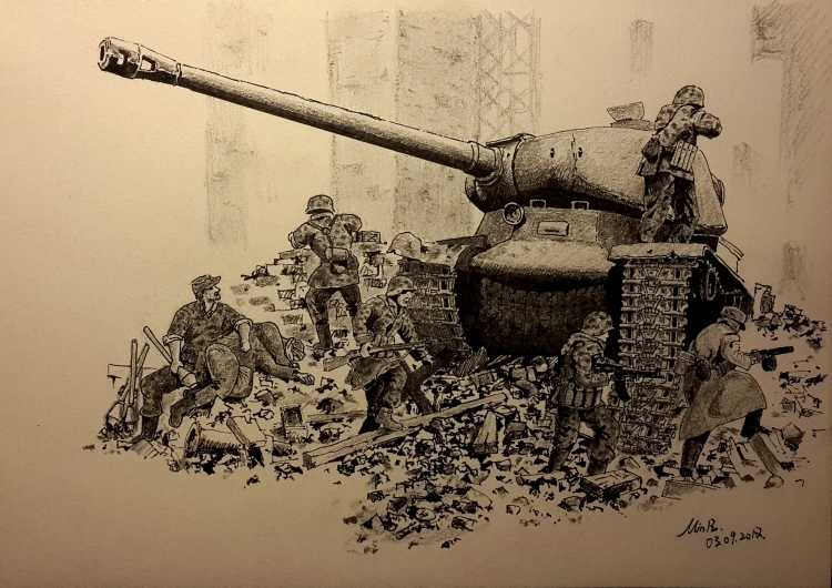 Рисунки на военную тему на ватмане