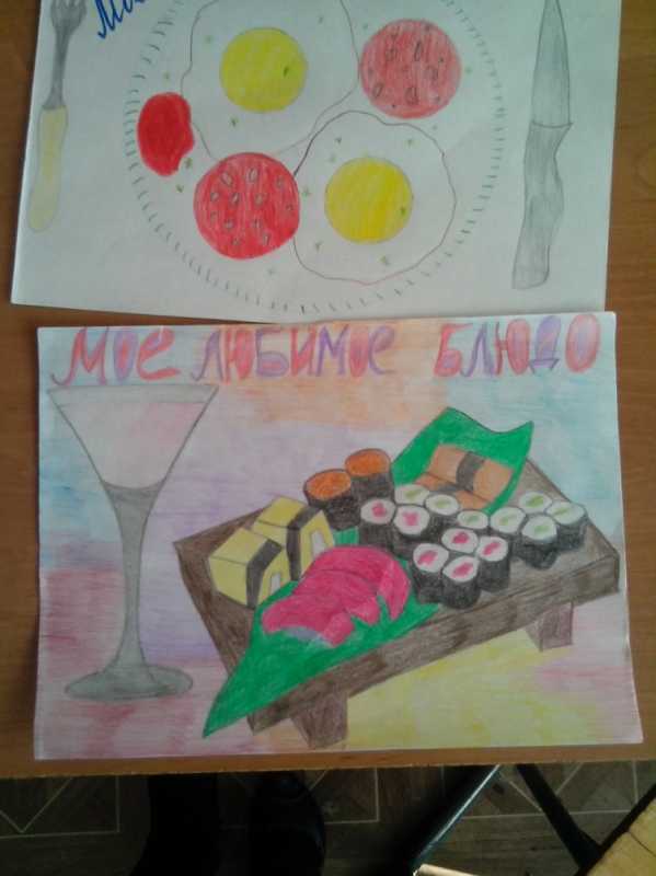 Конкурс рисунков мы за здоровое питание