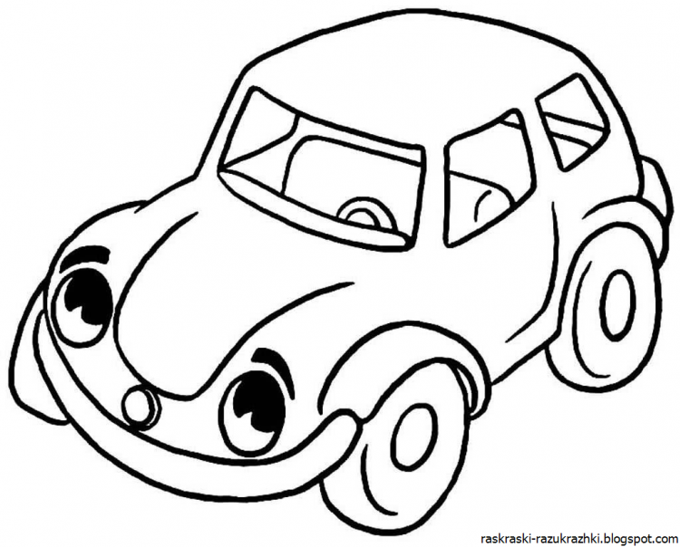 Цветные автомобили для детей