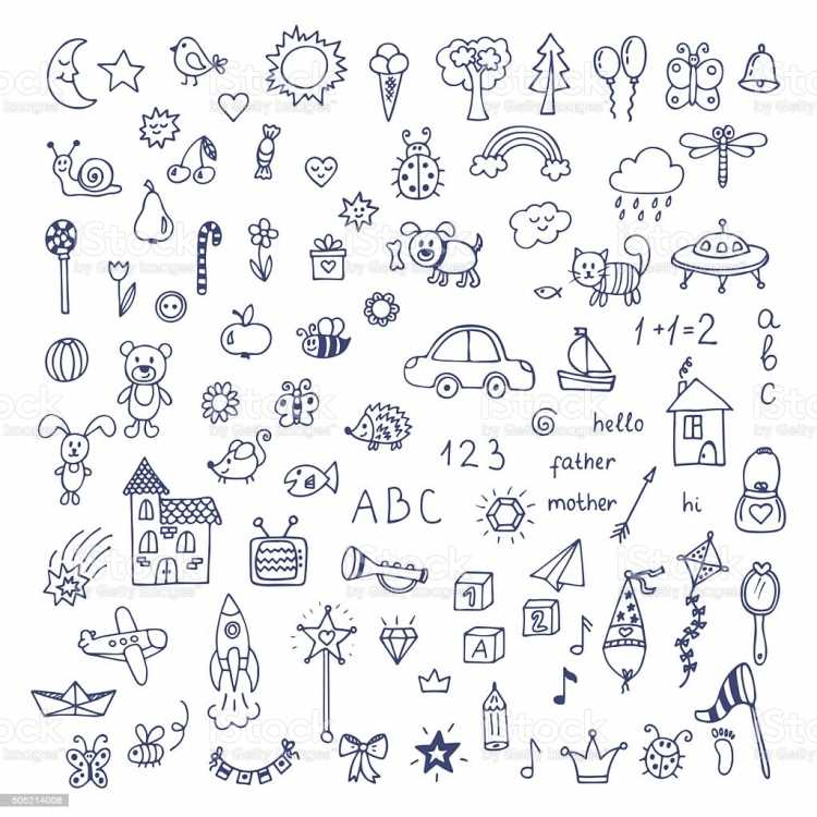 Рисунки ручкой для начинающих