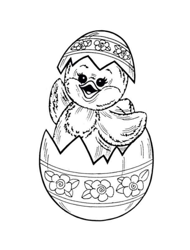 Раскраска Пасха