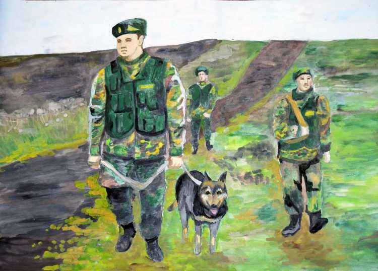 Пограничник для детей