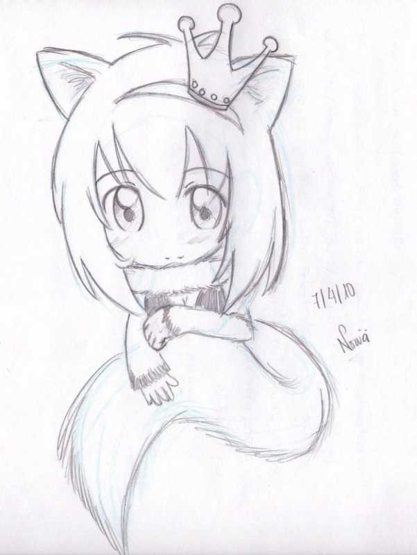 Рисунки для срисовки аниме