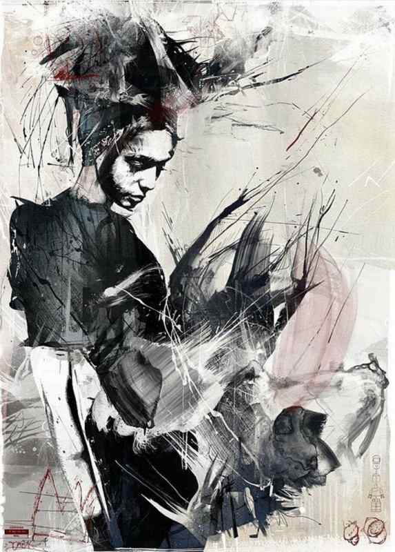 Художник Russ Mills картины