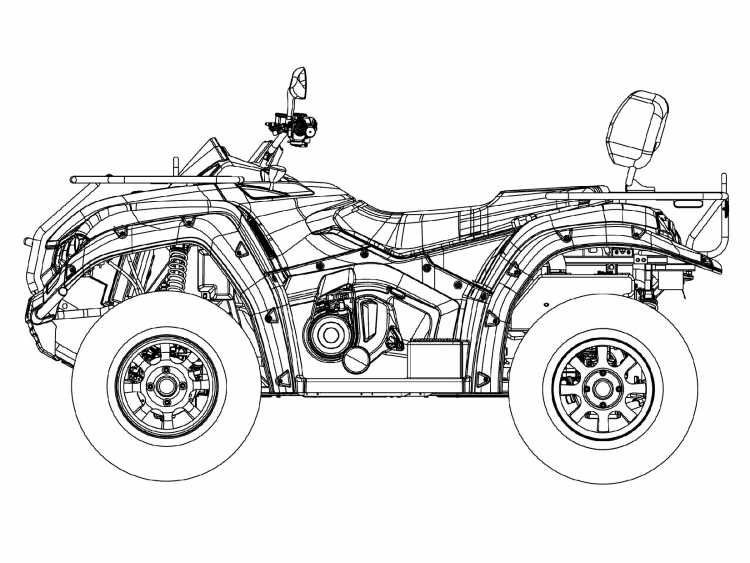 Раскраска мотоцикл с пулеметом
