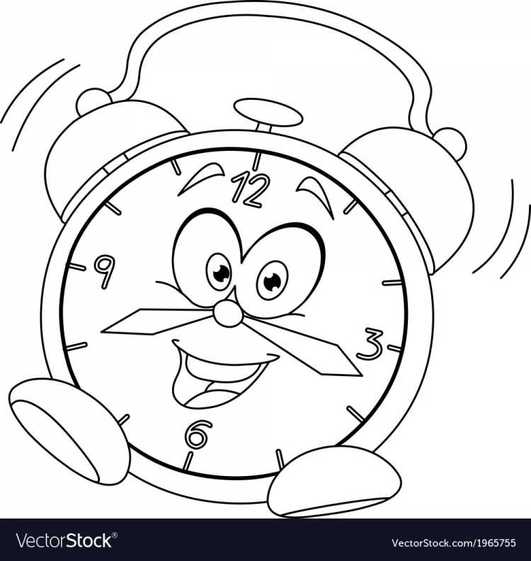 Часы-раскраска. Новогодние