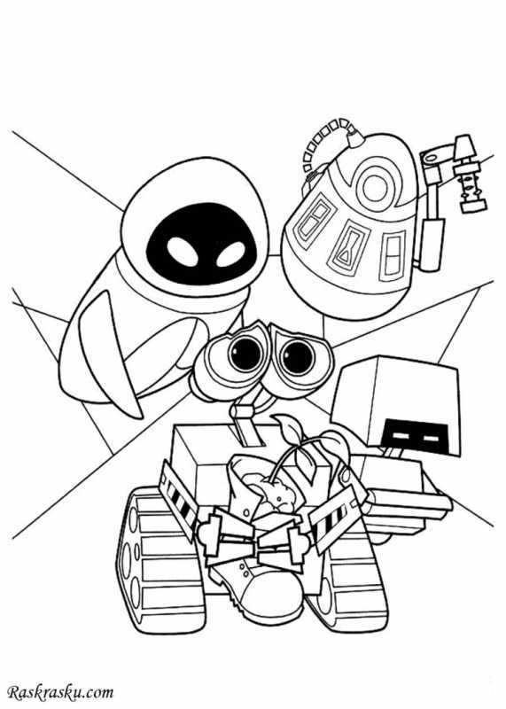 Раскраска из мультика Тоботы