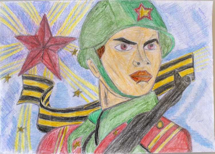 Рисунок на тему победа