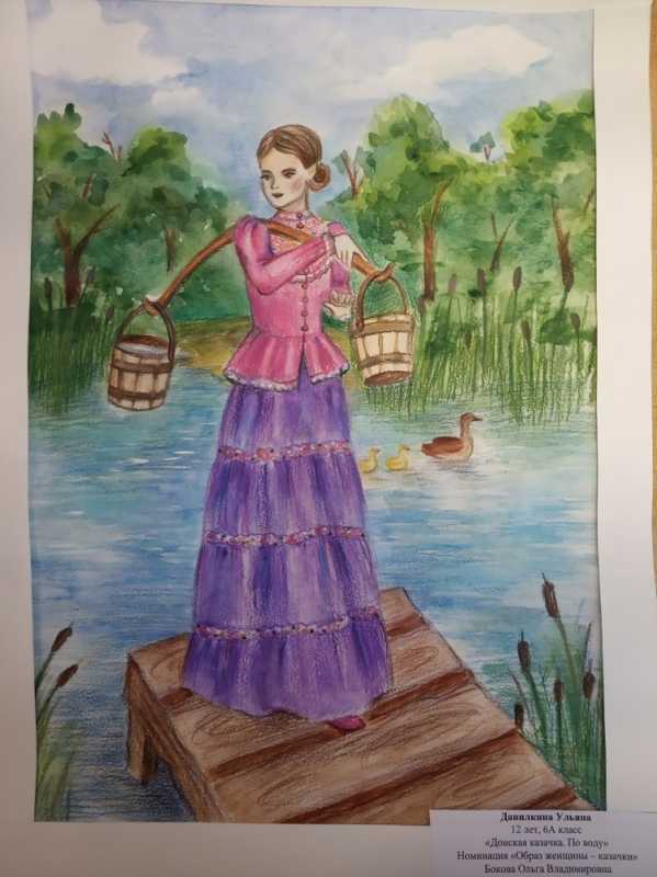 Рисунки на казачью тему