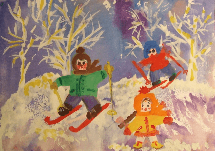 Зимние забавы для детей