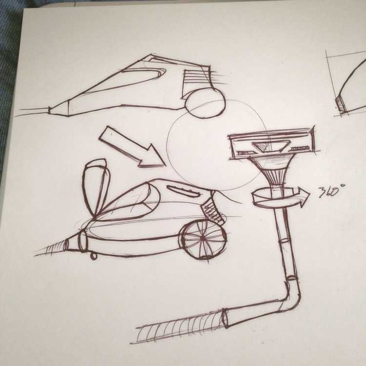 Наброски пылесоса