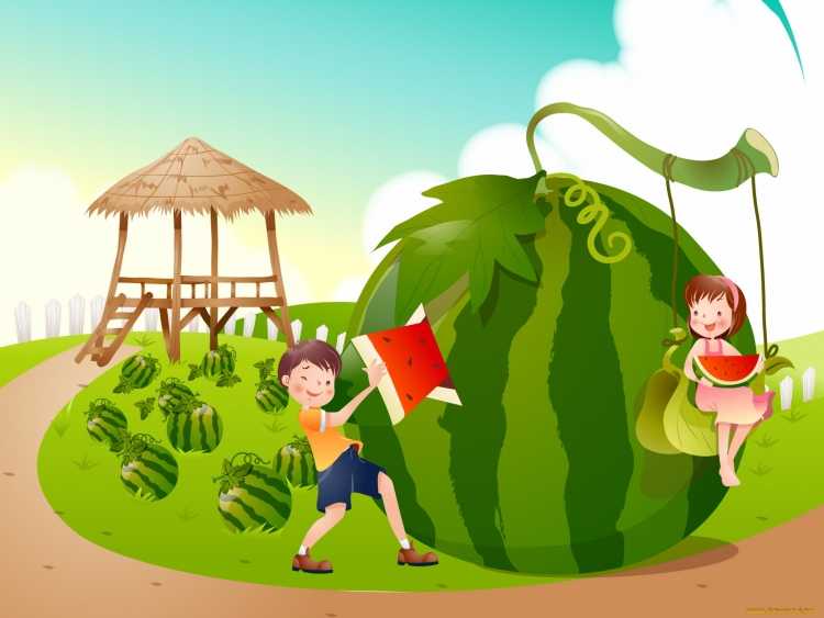 Дети на летних каникулах